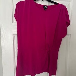 INC International Concepts Women's Fuchsia Blouse